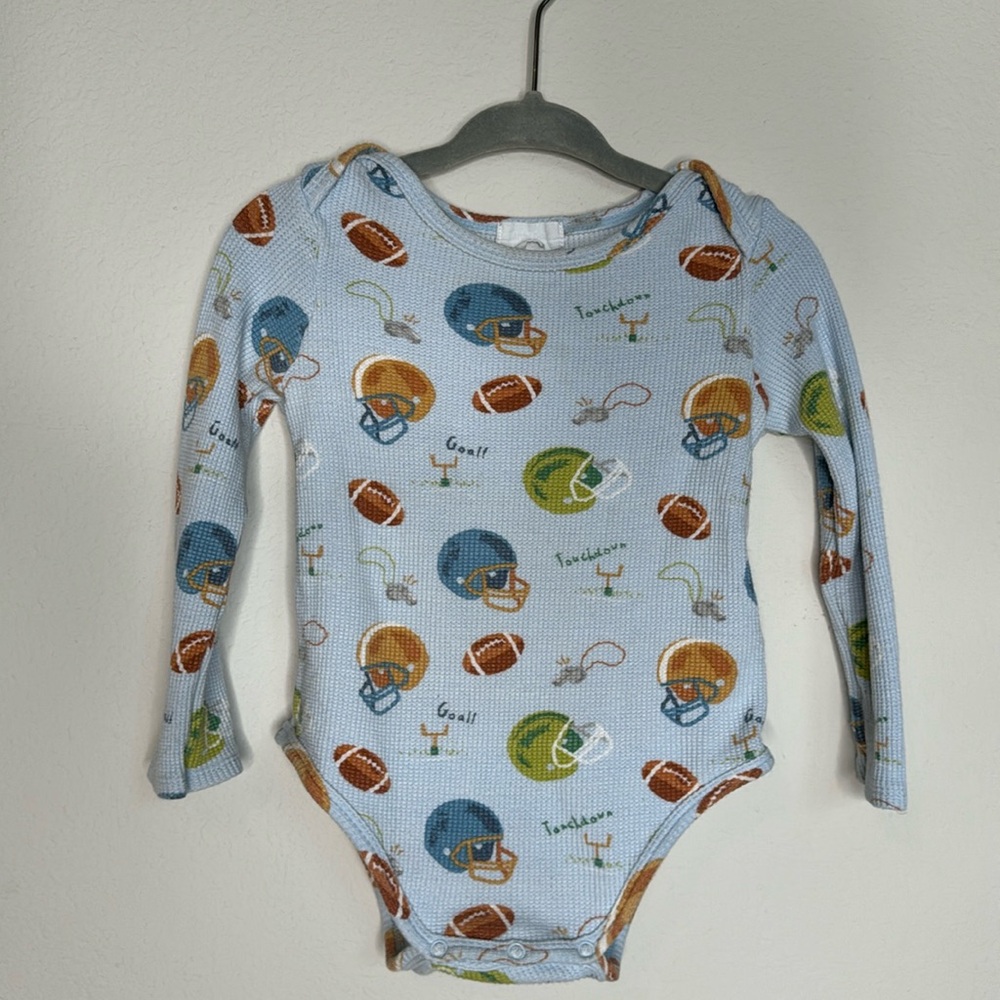 Angel Dear football onesie